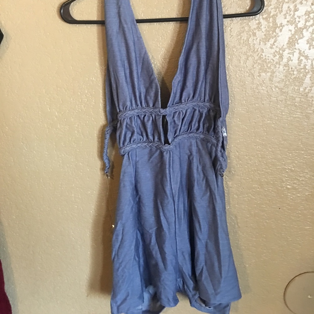 Blue romper